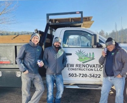 The owners on an early job